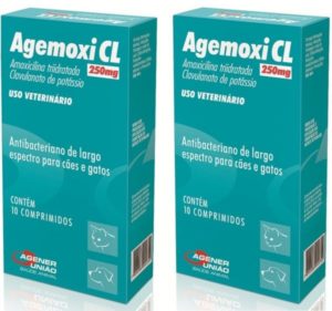  Agemoxi - antimicrobiano à base de amoxicilina triidratada.
